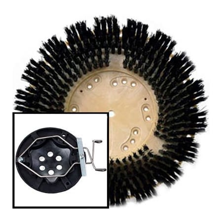 Gofer Parts Replacement Brush Kit - Poly For Nobles/Tennant 1042500 GBRG16P102